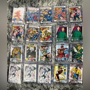 Upper Deck Marvel Infinity Trilogy Card lot